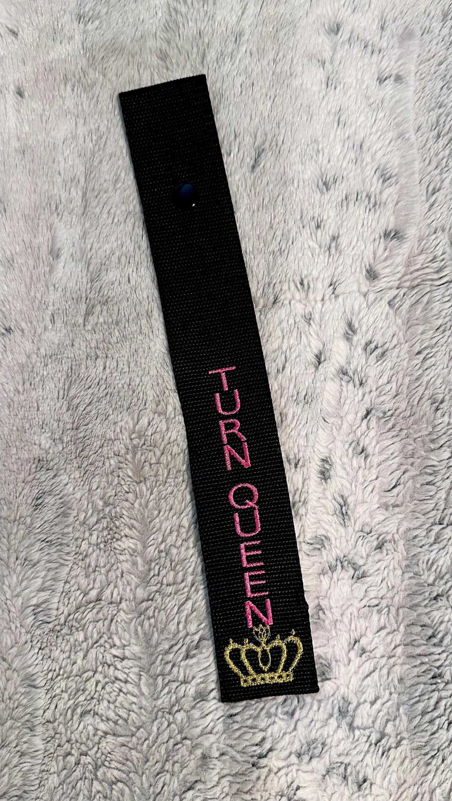 Requested - TURN QUEEN - Made to order luggage tag - 2”