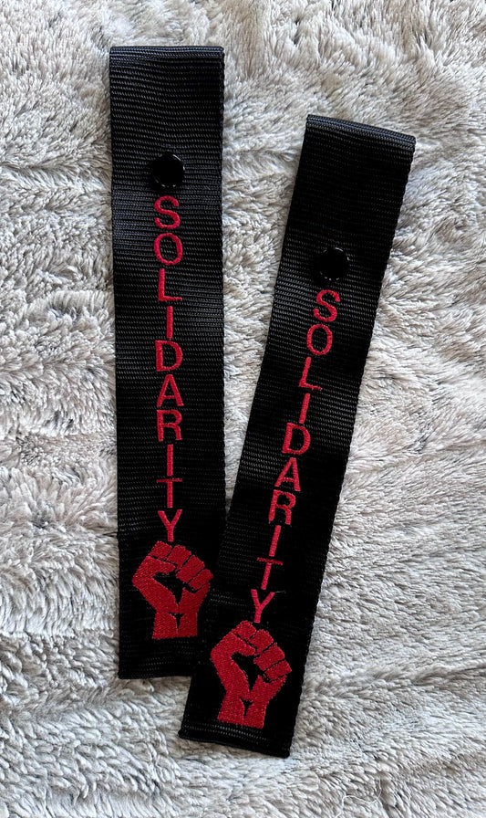 Requested - SOLIDARITY  - Made to order luggage tag - 2”
